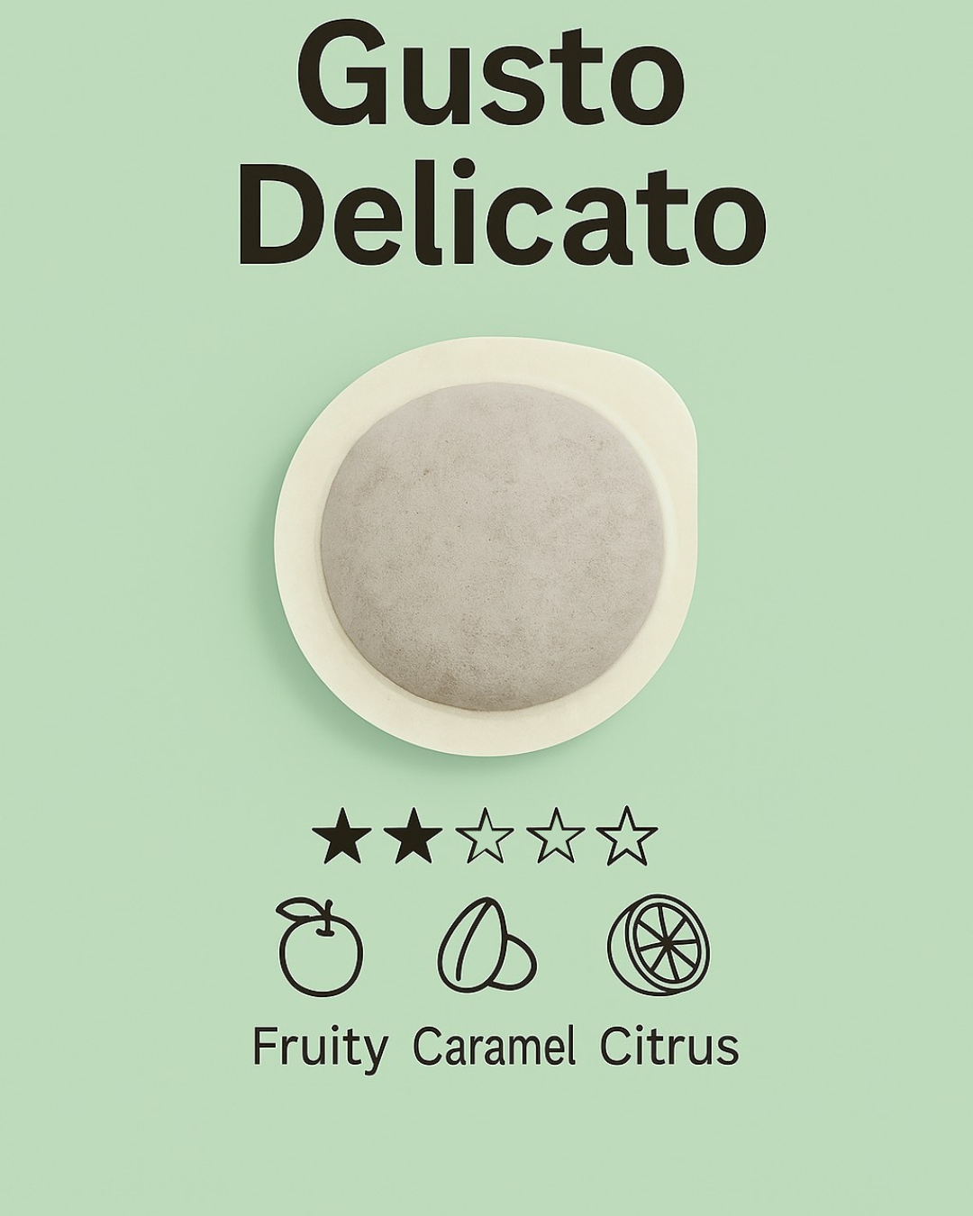 Coffee Pod Gusto Delicato