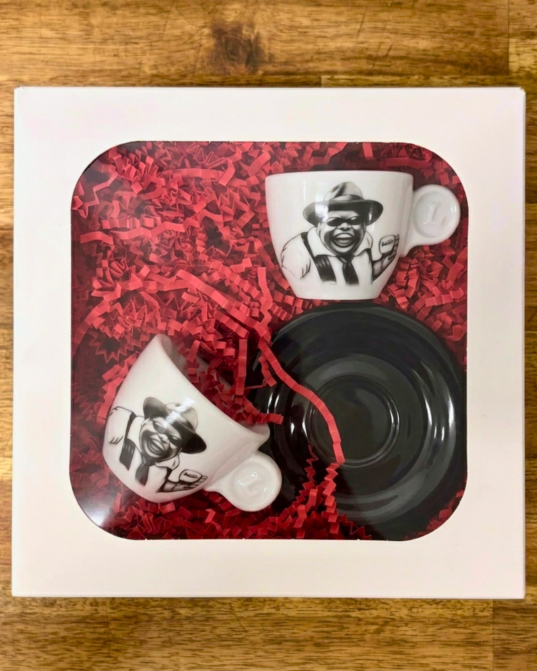 Lucaffé MR Exclusive Espresso Cup & Saucer (2pc)