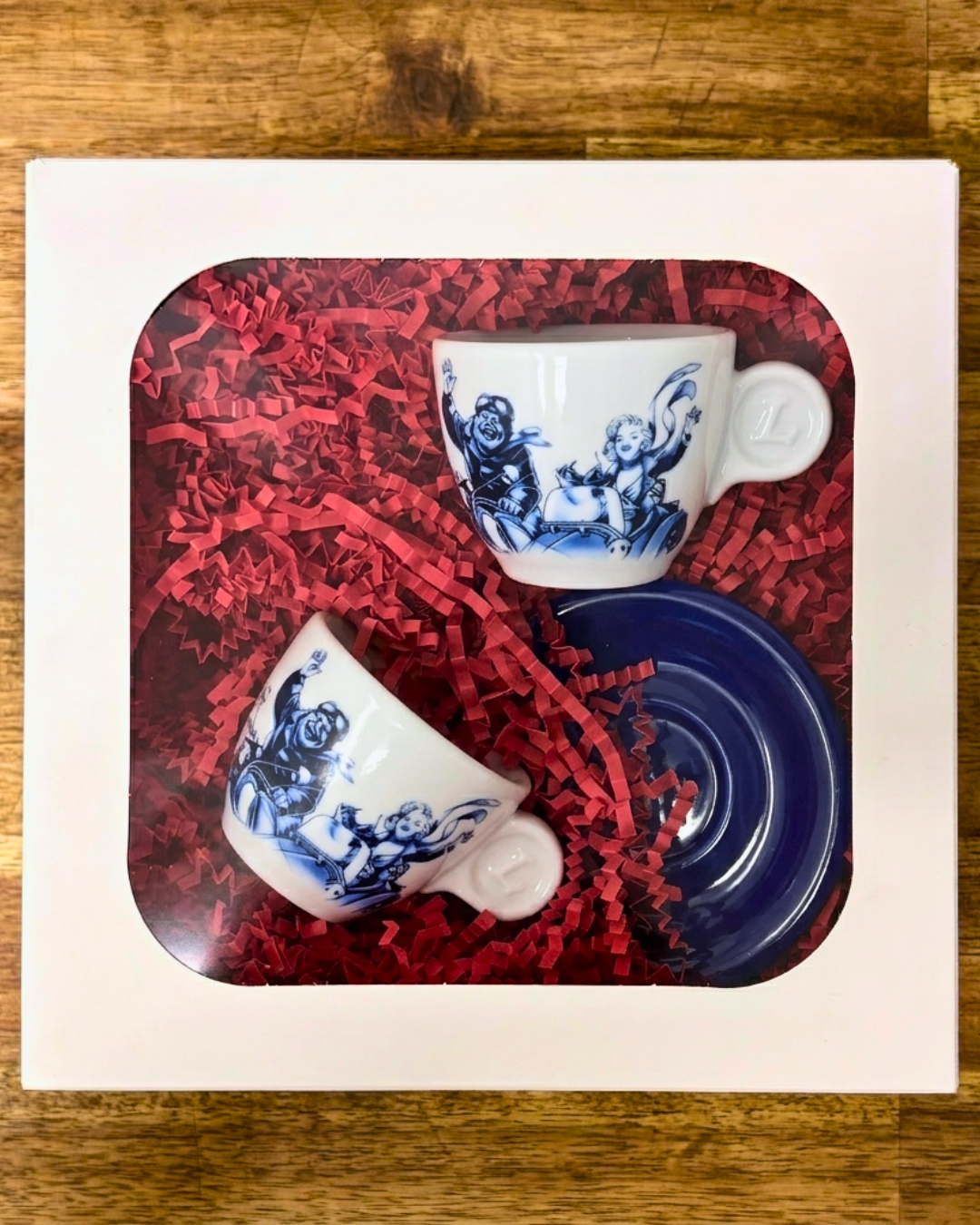 Lucaffe Blucaffe Espresso Cup & Saucer (2pc)