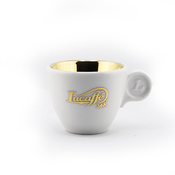 Lucaffé Oro 24K NR Espresso Cup Pair
