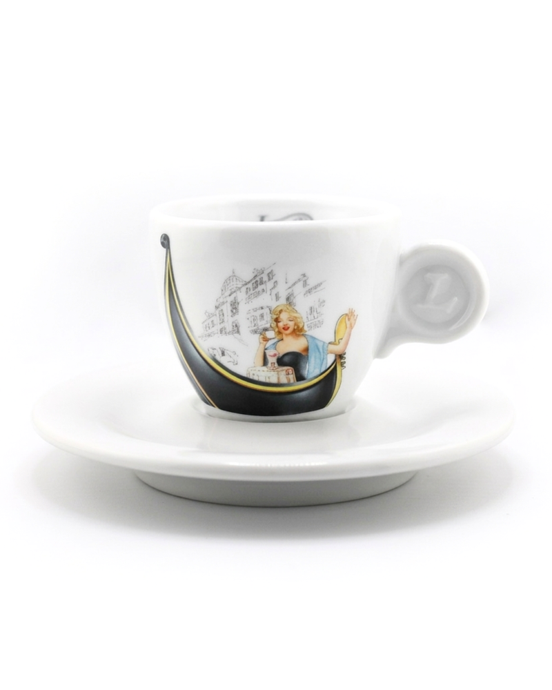 Lucaffé Marilyn Espresso Cup & Saucer (2pc)
