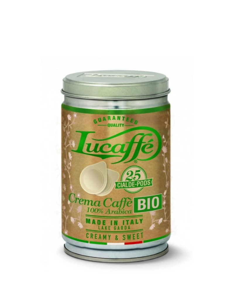 Lucaffé Crema Cafe BIO 25 Pods