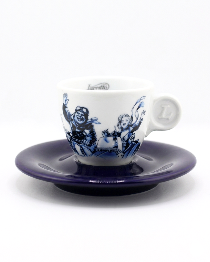 Lucaffe Blucaffe Espresso Cup & Saucer (2pc)