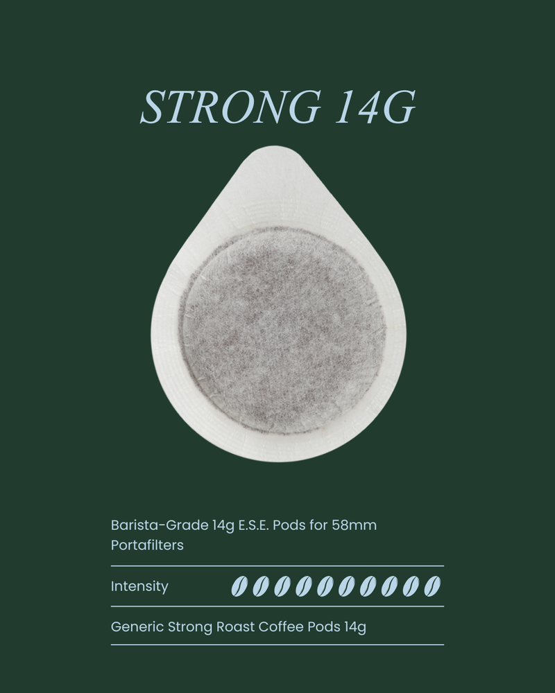 Double Shot E.S.E. Coffee Pods (14g) - 58mm Grouphead Compatible