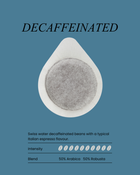 Coffee Pod Decaffeinated (Naked Pods - 25 QTY Pack, not Individually Wrapped)