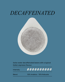 Coffee Pod Decaffeinated (Naked Pods - 25 QTY Pack, not Individually Wrapped)