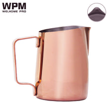 Tiamo Tapered Milk Jug 450ml - Metallic Bronze