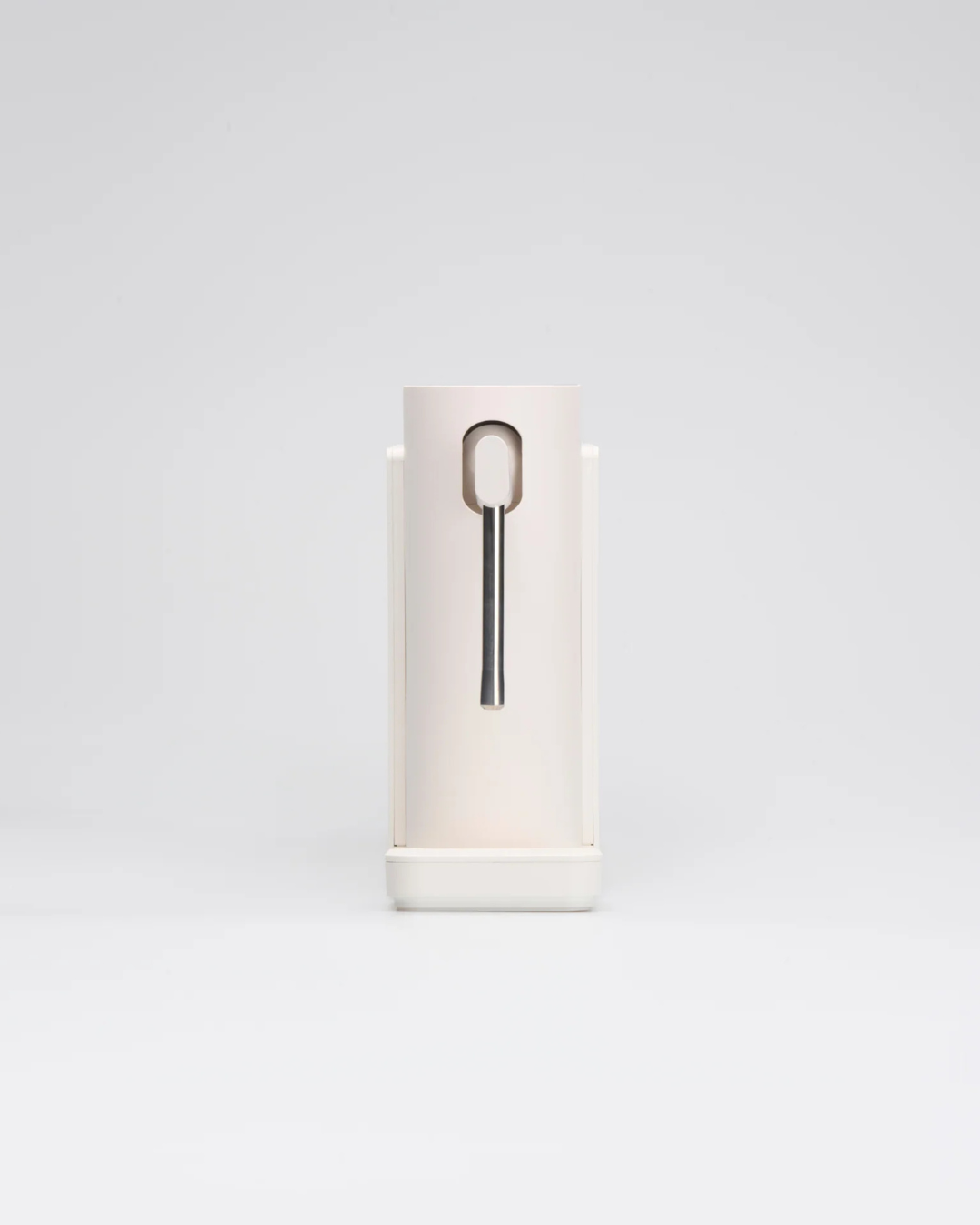 Morning Dream smart milk steamer in white with stainless spout