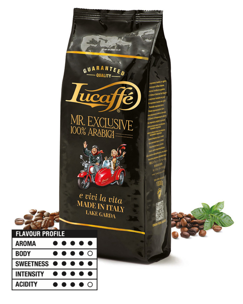 Lucaffé Mr. Exclusive 100% Arabica Coffee Beans