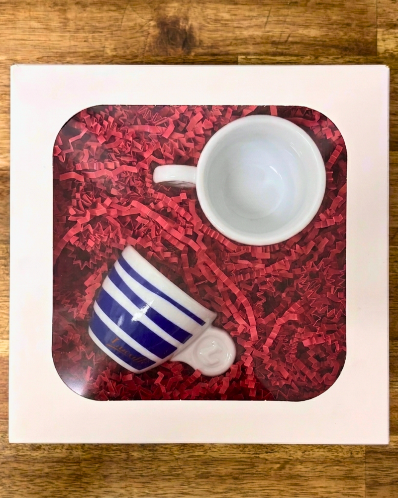 Lucaffe Onde Blu Cup & Saucer (2pc)