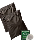 Lucaffé Colombia specialty ESE pods, two black satchels and one coffee pod