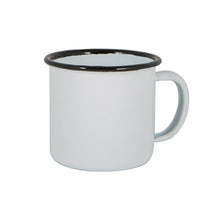 White Enamel Espresso Cup 130ml