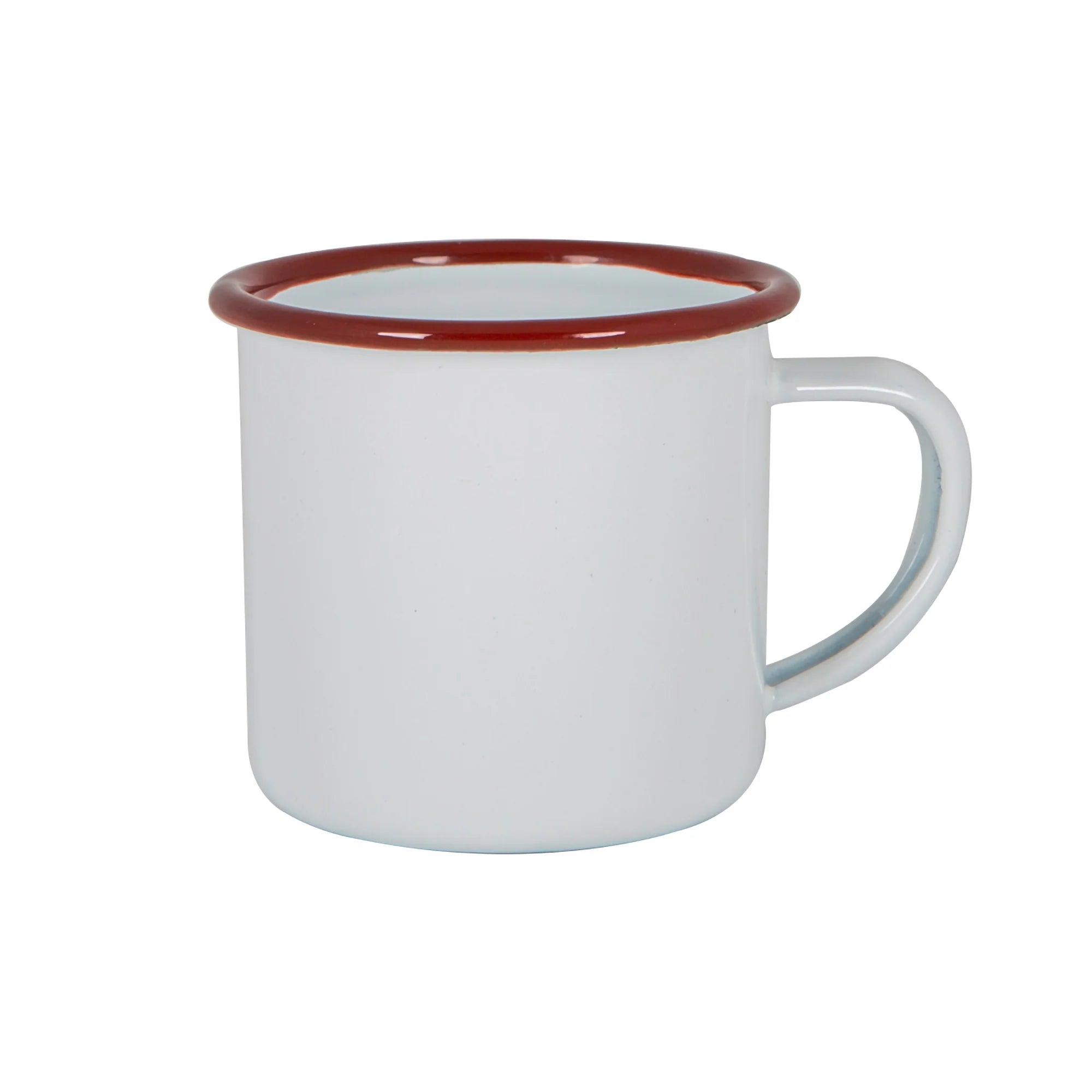 White Enamel Espresso Cup 130ml