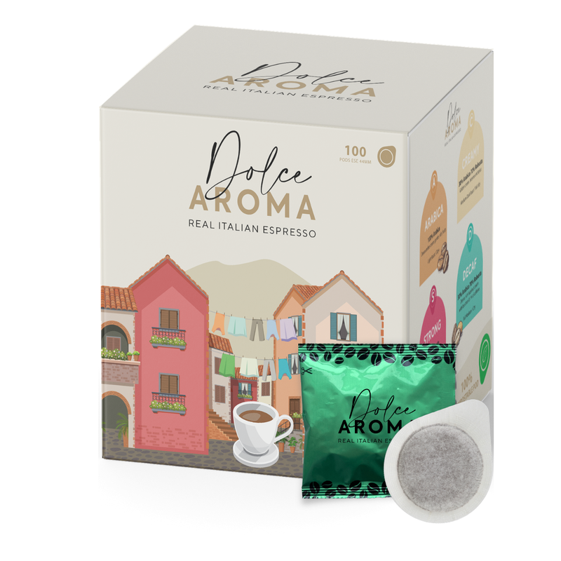 Dolce Aroma Coffee Decaf (100 ESE Pods)