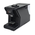 Black FACOTEC Z1 pod coffee machine with touch controls, pod holder, drip tray