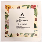 Aroma Le Tisanerie lemon herbal tea ESE pod wrapper with floral print