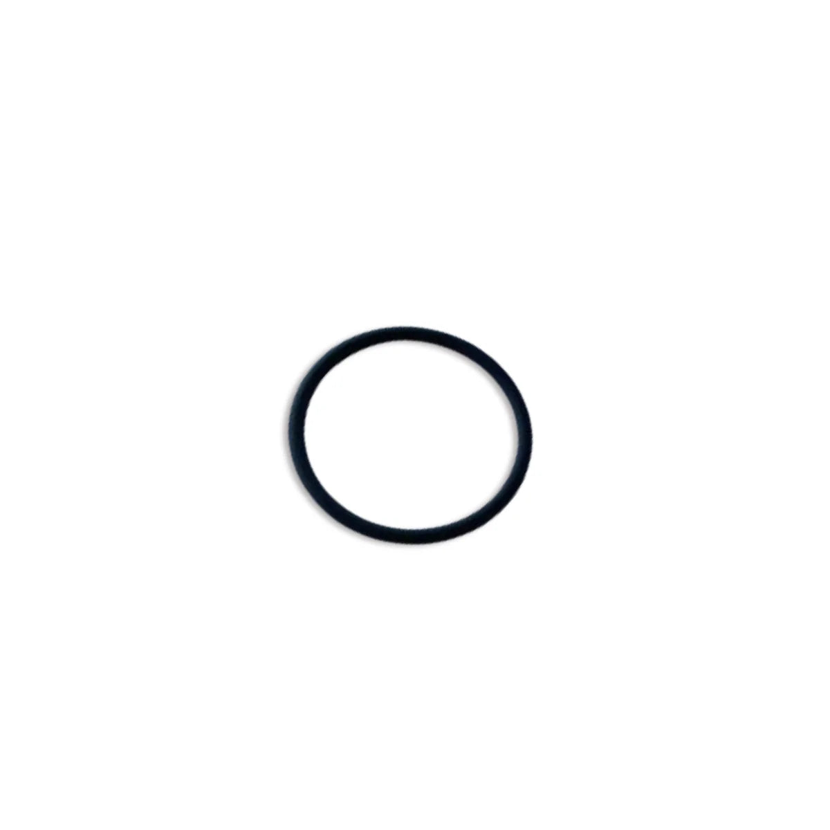 44mm black rubber O-ring in a round loop shape